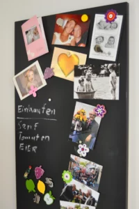 KLOCKE magnetische Kreidetafel Detail