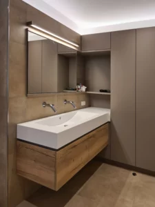 KLOCKE Badmoebel Corianwaschtisch Wesel