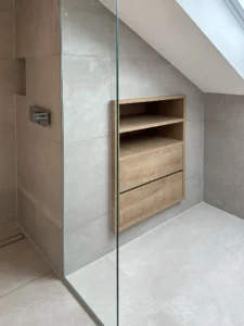 KLOCKE Duschkabine Schrank in Nische nn1