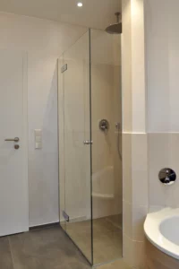 KLOCKE Duschkabine Seitenteil schmal ohne Querstange